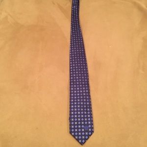 Versace Blue Patterned Tie- worn once